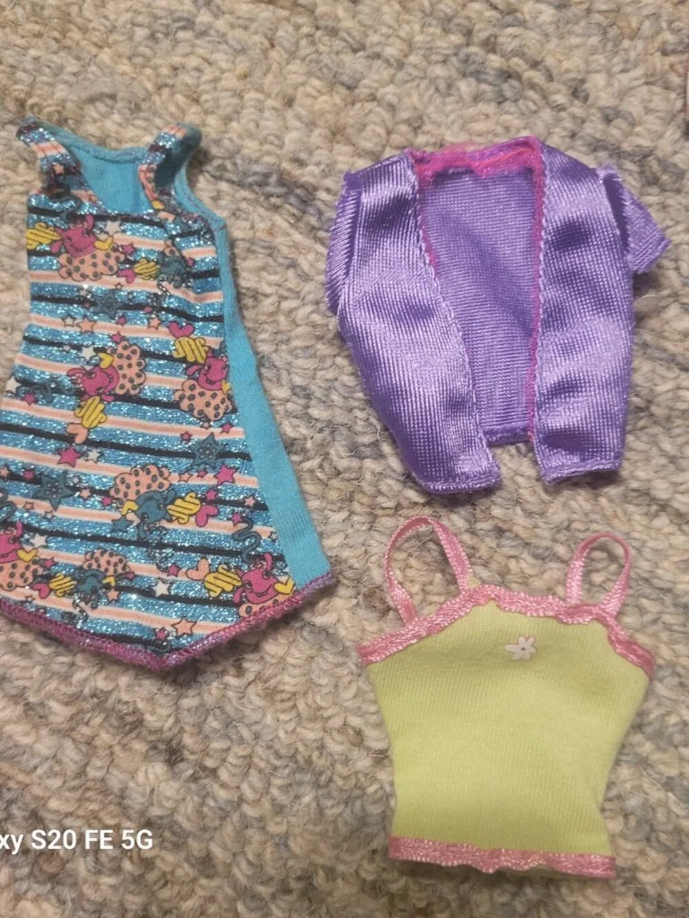 Vintage Barbie and Skipper Pajamas